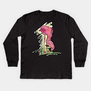 Phoenicopterus #6 Kids Long Sleeve T-Shirt